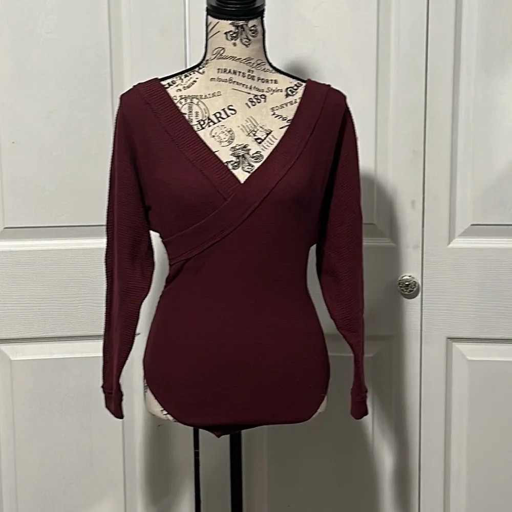 Free People Lovin’ This Feeling Bodysuit in “Fig Jam”